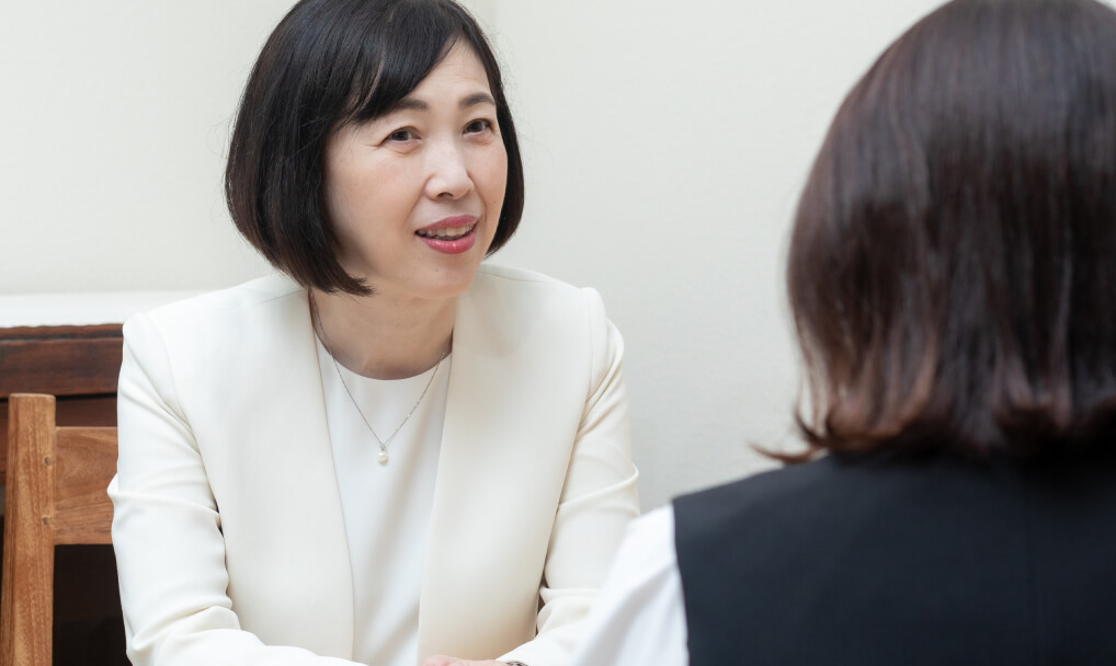 キャリアカウンセリングの様子